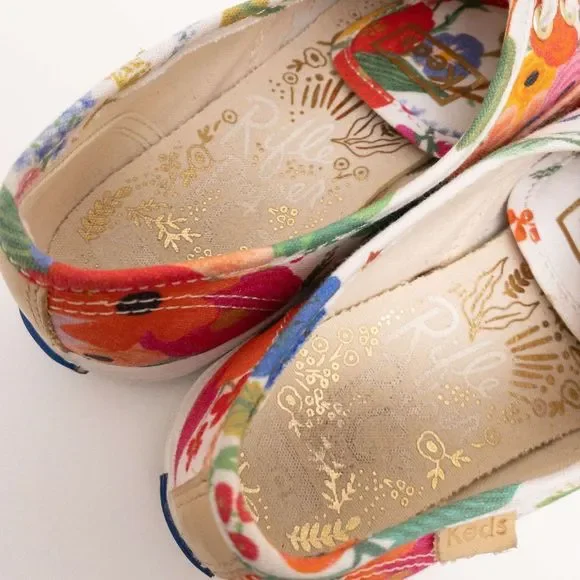 KEDS x RIFLE PAPER CO. Champion Garden Party Sneaker Size 6 - Picture 7 of 12